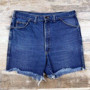 Vintage Branders Cut Off Jean Shorts Size 34